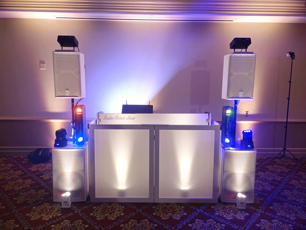 Professional Boulder Terrace Sound DJ booth — gallery photo 8